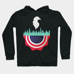 Usa curling Hoodie